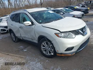2016 Nissan Rogue S with VIN KNMAT2MT1GP648671, listed as a IAAI auction lot 41084406 with 97,275 mi miles and . Bid and sale history available at DreamBid. Image 1.