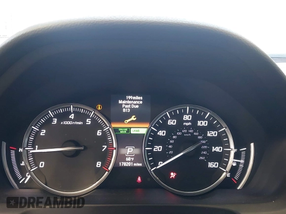 2016 Acura TLX Technology with VIN 19UUB3F52GA000412, listed as a IAAI auction lot 42392269 with 178,201 mi miles and . Bid and sale history available at DreamBid. Image 7.