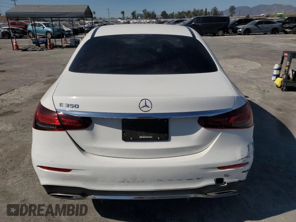 2022 Mercedes-Benz E-Class E 350 with VIN W1KZF8DB7NB027441, listed as a Copart auction lot 46950435 with 46,186 mi miles and Salvage Title. Bid and sale history available at carsss.com. Image 6.