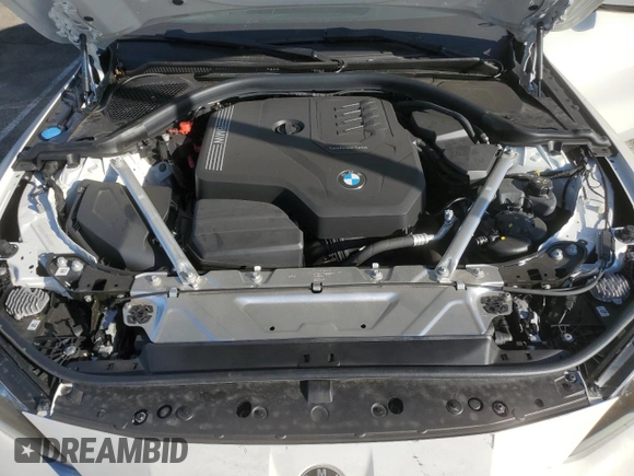 2023 BMW 4 Series 430i with VIN WBA63AV09PFN91000, listed as a Copart auction lot 46491385 with 3,372 mi miles and Salvage title. Bid and sale history available at DreamBid. Image 11.