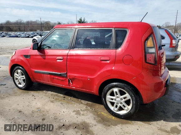 2010 Kia Soul + with VIN KNDJT2A22A7061981, listed as a Copart auction lot 48553415 with 188,878 mi miles and Non Repairable. Bid and sale history available at carsss.com. Image 2.