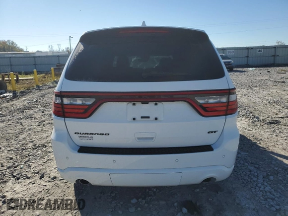 2022 Dodge Durango GT Plus with VIN 1C4RDHDG5NC199926, listed as a Copart auction lot 52198985 with 39,242 mi miles and Salvage Title. Bid and sale history available at DreamBid. Image 6.