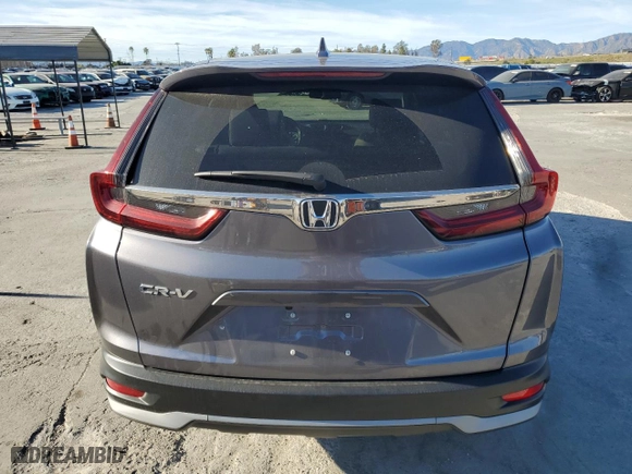 2021 Honda CR-V EX-L with VIN 7FARW1H89ME022127, listed as a Copart auction lot 46645595 with 25,001 mi miles and Salvage Title. Bid and sale history available at carsss.com. Image 6.