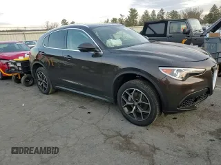 2019 Alfa Romeo Stelvio Ti with VIN ZASPAKBN8K7C45713, listed as a Copart auction lot 81956594 with Not provided miles and Salvage title. Bid and sale history available at DreamBid. Image 11.