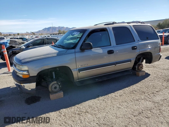 2002 Chevrolet Tahoe LS with VIN 1GNEC13V32J326387, listed as a Copart auction lot 88171325 with Not provided miles and Salvage title. Bid and sale history available at DreamBid. Image 1.