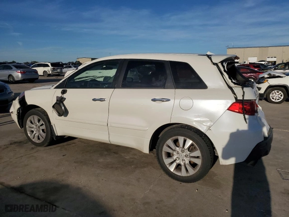 2010 Acura RDX Tech Pkg with VIN 5J8TB2H52AA003076, listed as a Copart auction lot 80296204 with 0 mi miles and Salvage Title. Bid and sale history available at carsss.com. Image 2.