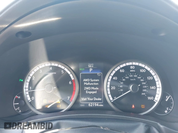 2017 Lexus NX 200t with VIN JTJBARBZ0H2148104, listed as a IAAI auction lot 42565231 with 62,194 mi miles and . Bid and sale history available at DreamBid. Image 7.