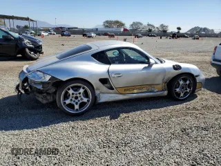 2007 Porsche 718 Cayman z VIN WP0AA29817U760642, wystawiony jako Copart lot #43905015 z przebiegiem Nie podano mil oraz Szkoda całkowita • Salvage title. Historia ofert i sprzedaży dostępna na DreamBid. Obrazek 3.