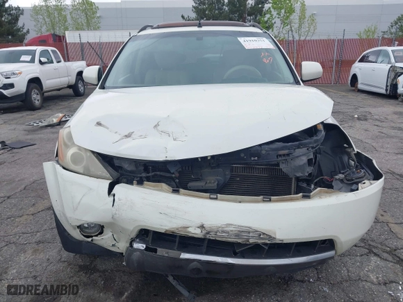 2007 Nissan Murano SL with VIN JN8AZ08T07W501393, listed as a IAAI auction lot 41910351 with 207,977 mi miles. Bid and sale history available at carsss.com. Image 6.