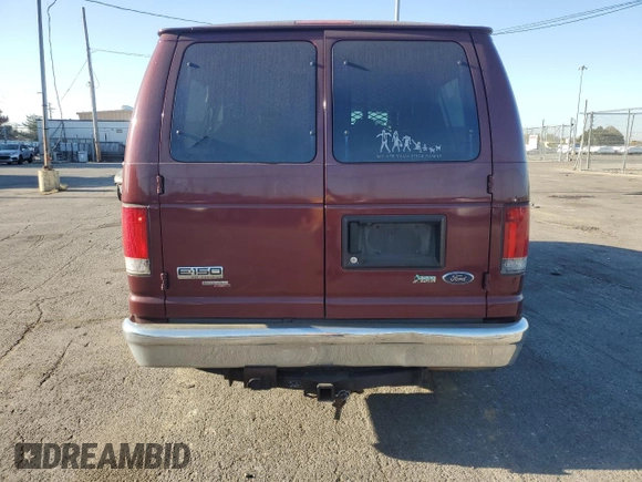 2010 Ford Econoline Passenger XL with VIN 1FMNE1BW6ADA87472, listed as a Copart auction lot 74989314 with 215,315 mi miles and Salvage Title. Bid and sale history available at DreamBid. Image 6.