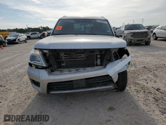 2019 Nissan Armada SV with VIN JN8AY2NC1K9585976, listed as a Copart auction lot 67952834 with 132,661 mi miles and Salvage Title. Bid and sale history available at carsss.com. Image 5.