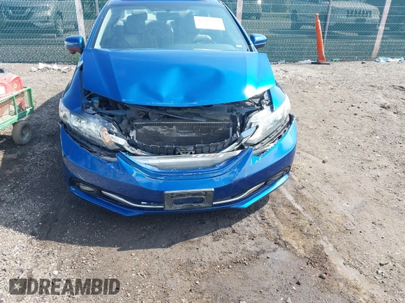 2014 Honda Civic EX-L with VIN 2HGFB2F92EH547183, listed as a IAAI auction lot 42207661 with 74,867 mi miles and . Bid and sale history available at DreamBid. Image 6.