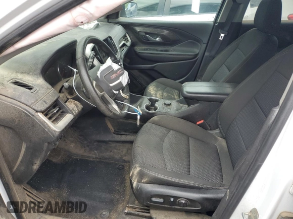 2022 GMC Terrain SLE with VIN 3GKALMEV9NL179404, listed as a Copart auction lot 55949255 with 63,840 mi miles and Salvage title. Bid and sale history available at DreamBid. Image 7.