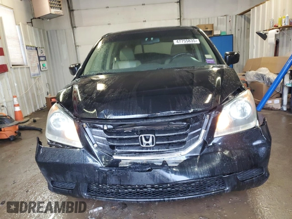 2008 Honda Odyssey EX-L with VIN 5FNRL38638B071781, listed as a Copart auction lot 47755835 with 104,508 mi miles and Salvage Title. Bid and sale history available at carsss.com. Image 5.
