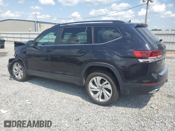 2023 Volkswagen Atlas SE with VIN 1V2KR2CA3PC545101, listed as a Copart auction lot 55264465 with 19,264 mi miles and Salvage title. Bid and sale history available at DreamBid. Image 2.