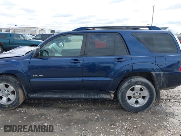 2004 Toyota 4Runner SR5 with VIN JTEBU14R648016279, listed as a IAAI auction lot 41952353 with 165,699 mi miles and . Bid and sale history available at DreamBid. Image 15.