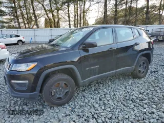 2021 Jeep Compass Sport with VIN 3C4NJDAB0MT566663, listed as a Copart auction lot 86876044 with 61,943 mi miles and Salvage Title. Bid and sale history available at DreamBid. Image 1.