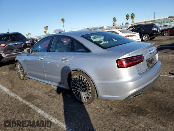 2017 Audi A6 Premium Plus with VIN WAUG8AFC4HN043024, listed as a Copart auction lot 78255264 with 101,265 mi miles and Salvage title. Bid and sale history available at DreamBid. Image 2.