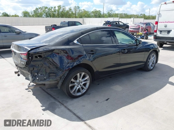 2016 Mazda Mazda6 i Touring with VIN JM1GJ1V53G1430339, listed as a IAAI auction lot 40696335 with 88,433 mi miles. Bid and sale history available at carsss.com. Image 4.