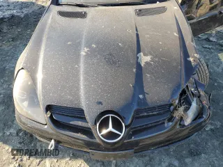 2007 Mercedes-Benz SLK-Class 3.0L with VIN WDBWK54F57F154189, listed as a Copart auction lot 45678515 with 118,934 mi miles and Salvage Title. Bid and sale history available at carsss.com. Image 11.
