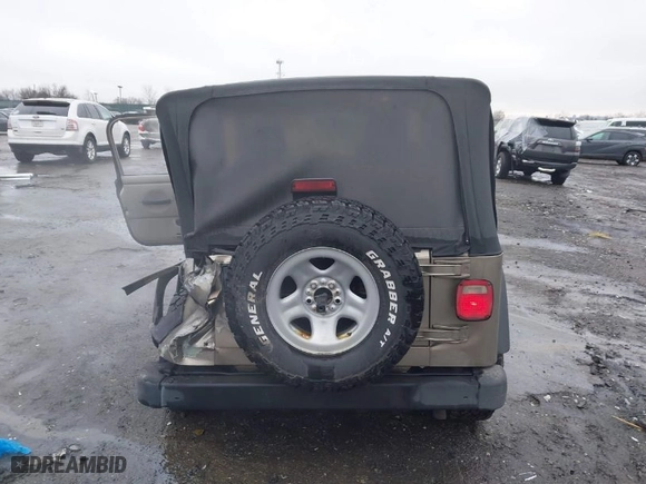 2004 Jeep Wrangler X with VIN 1J4FA39S84P712809, listed as a IAAI auction lot 41521024 with NaN miles. Bid and sale history available at carsss.com. Image 16.