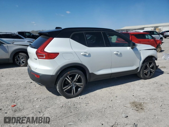 2019 Volvo XC40 R-Design with VIN YV4162UM9K2079488, listed as a Copart auction lot 50567235 with 77,003 mi miles and Salvage title. Bid and sale history available at DreamBid. Image 3.