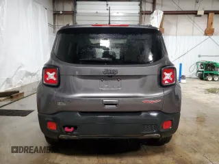 2018 Jeep Renegade Trailhawk with VIN ZACCJBCB4JPG97123, listed as a Copart auction lot 44909615 with 98,177 mi miles and Salvage Title. Bid and sale history available at carsss.com. Image 6.