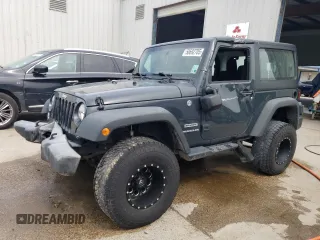 2017 Jeep Wrangler Sport with VIN 1C4AJWAGXHL540496, listed as a Copart auction lot 50692705 with 115,042 mi miles and Salvage Title. Bid and sale history available at DreamBid. Image 1.