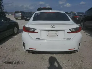 2017 Lexus RC 200t с VIN JTHHA5BC1H5005452, выставлен на аукционе Copart как лот 45151715 с пробегом 71 284 миль миль и Списание • Salvage title. История ставок и продаж доступна на DreamBid. Изображение 6.