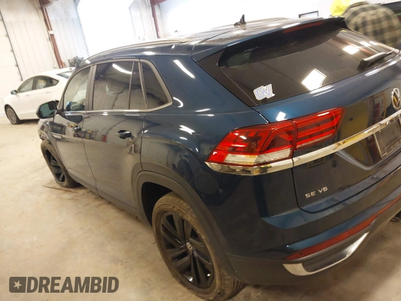 2022 Volkswagen Atlas SE with VIN 1V2KE2CA3NC210123, listed as a IAAI auction lot 41965716 with 53,075 mi miles and . Bid and sale history available at DreamBid. Image 3.
