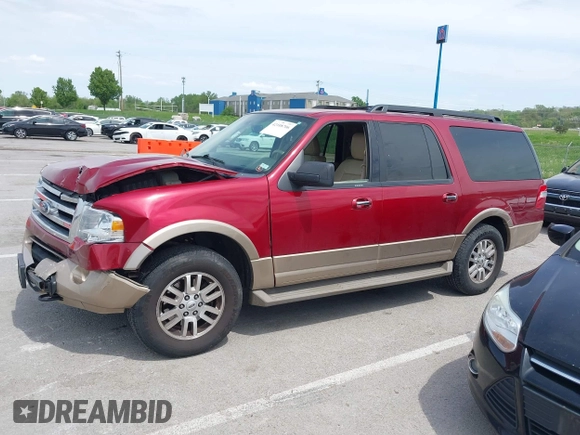 2014 Ford Expedition Max XLT with VIN 1FMJK1J53EEF38857, listed as a IAAI auction lot 42108706 with 166,498 mi miles and . Bid and sale history available at DreamBid. Image 13.