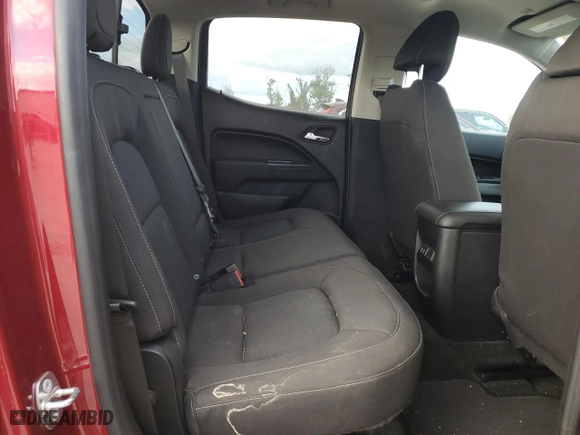2017 Chevrolet Colorado 2WD LT with VIN 1GCGSCEAXH1291947, listed as a Copart auction lot 76327134 with 41,221 mi miles and Salvage Title. Bid and sale history available at carsss.com. Image 10.