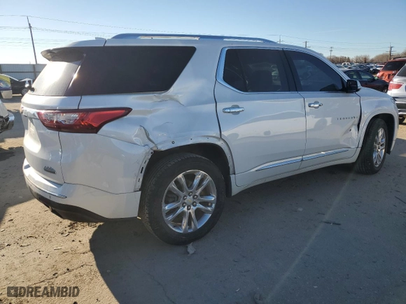 2018 Chevrolet Traverse High Country with VIN 1GNEVKKW0JJ139343, listed as a Copart auction lot 87722385 with 128,143 mi miles and Salvage Title. Bid and sale history available at carsss.com. Image 3.