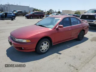 2001 Mitsubishi Galant ES z VIN 4A3AA46G21E112541, wystawiony jako Copart lot #60124045 z przebiegiem 96 449 mil mil oraz Szkoda całkowita • Salvage title. Historia ofert i sprzedaży dostępna na DreamBid. Obrazek 1.