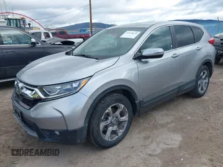 2017 Honda CR-V EX-L with VIN 2HKRW2H8XHH626231, listed as a IAAI auction lot 41979671 with 99,031 mi miles. Bid and sale history available at carsss.com. Image 2.