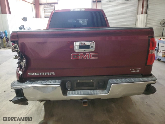2014 GMC Sierra 1500 SLE with VIN 1GTR1UEH4EZ356979, listed as a Copart auction lot 46655025 with 181,918 mi miles and Salvage Title. Bid and sale history available at carsss.com. Image 6.