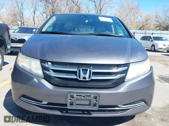 2015 Honda Odyssey EX-L with VIN 5FNRL5H66FB063215, listed as a IAAI auction lot 41846532 with 153,048 mi miles and . Bid and sale history available at carsss.com. Image 13.