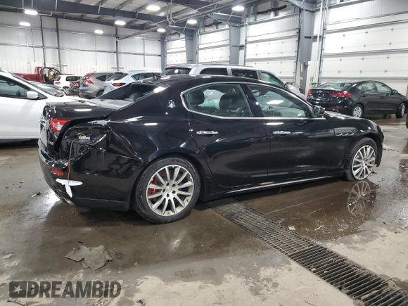 2017 Maserati Ghibli S Q4 z VIN ZAM57RTA0H1196498, wystawiony jako Copart lot #79911364 z przebiegiem 69 950 mil mil oraz Szkody całkowita. Historia ofert i sprzedaży dostępna na DreamBid. Obrazek 3.