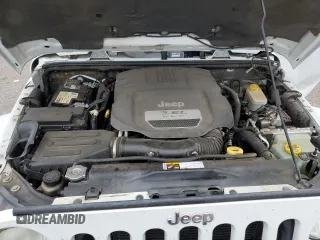 2013 Jeep Wrangler Sahara with VIN 1C4AJWBGXDL579341, listed as a Copart auction lot 55970815 with 105,961 mi miles and Salvage title. Bid and sale history available at DreamBid. Image 12.