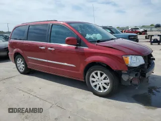 2015 Chrysler Town & Country Touring with VIN 2C4RC1BG3FR752854, listed as a Copart auction lot 50711315 with 156,156 mi miles and Salvage Title. Bid and sale history available at carsss.com. Image 4.