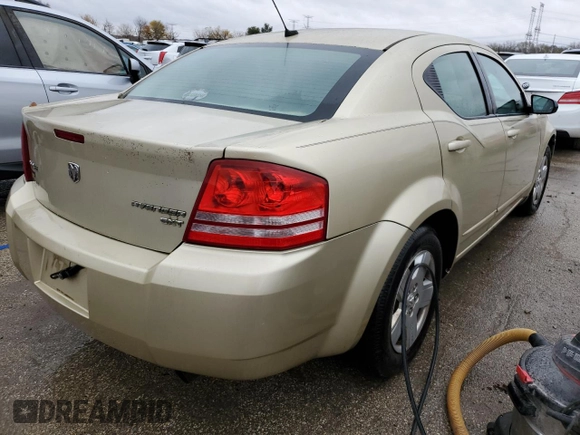2010 Dodge Avenger SXT z VIN 1B3CC4FD5AN164257, wystawiony jako Copart lot #78395314 z przebiegiem 135 069 mil mil oraz Szkoda całkowita • Salvage title. Historia ofert i sprzedaży dostępna na DreamBid. Obrazek 3.