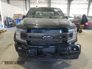 2018 Ford F-150 XL with VIN 1FTEW1EP1JFC00903, listed as a Copart auction lot 52090235 with 83,644 mi miles and Salvage Title. Bid and sale history available at carsss.com. Image 5.