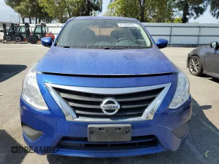 2017 Nissan Versa S Plus with VIN 3N1CN7AP7HL892283, listed as a Copart auction lot 61260695 with 193,544 mi miles and Salvage title. Bid and sale history available at DreamBid. Image 5.