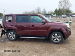 2013 Honda Pilot EX-L with VIN 5FNYF4H50DB036352, listed as a IAAI auction lot 41981184 with 166,539 mi miles. Bid and sale history available at carsss.com. Image 12.