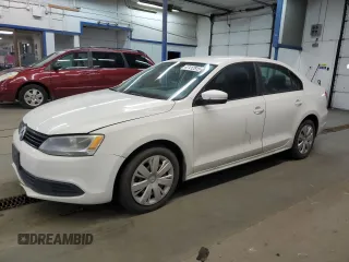 2011 Volkswagen Jetta SE z VIN 3VWDZ7AJ8BM367782, wystawiony jako Copart lot #47412815 z przebiegiem 154 475 mil mil oraz Czysty tytuł • Clean title. Historia ofert i sprzedaży dostępna na DreamBid. Obrazek 1.
