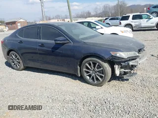 2016 Acura TLX V6 with VIN 19UUB2F35GA006925, listed as a IAAI auction lot 41810848 with 41,604 mi miles. Bid and sale history available at carsss.com. Image 1.
