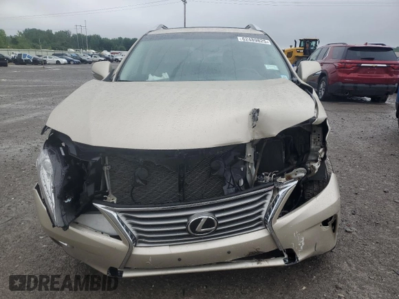2015 Lexus RX 350 with VIN 2T2BK1BA9FC283796, listed as a Copart auction lot 62489825 with 104,372 mi miles and Salvage title. Bid and sale history available at DreamBid. Image 5.