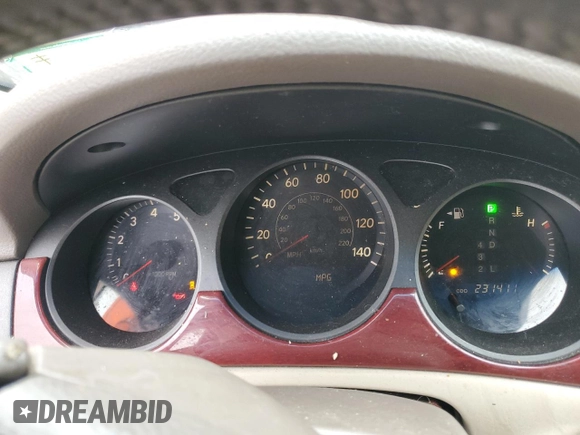 2003 Lexus ES 300 with VIN JTHBF30G036009951, listed as a Copart auction lot 50021235 with 231,411 mi miles and Salvage Title. Bid and sale history available at DreamBid. Image 9.