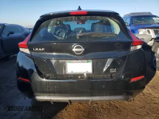 2025 Nissan LEAF SV Plus with VIN 1N4CZ1CV0SC560236, listed as a Copart auction lot 79909104 with 447 mi miles and Salvage Title. Bid and sale history available at carsss.com. Image 6.