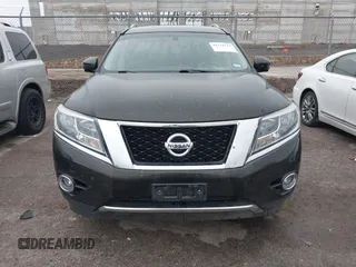 2015 Nissan Pathfinder Platinum z VIN 5N1AR2MM7FC622794, wystawiony jako IAAI lot #42421732 z przebiegiem 91 197 mil mil oraz . Historia ofert i sprzedaży dostępna na DreamBid. Obrazek 12.